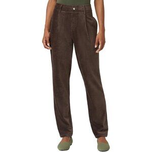 HUE U24329 Corduroy Pants in Coffee Bean ( XS )